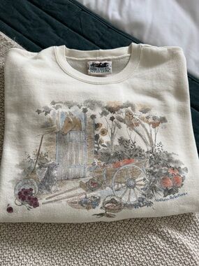 Northern Reflections Granny Sweatshirt Horse and Harvest Cart